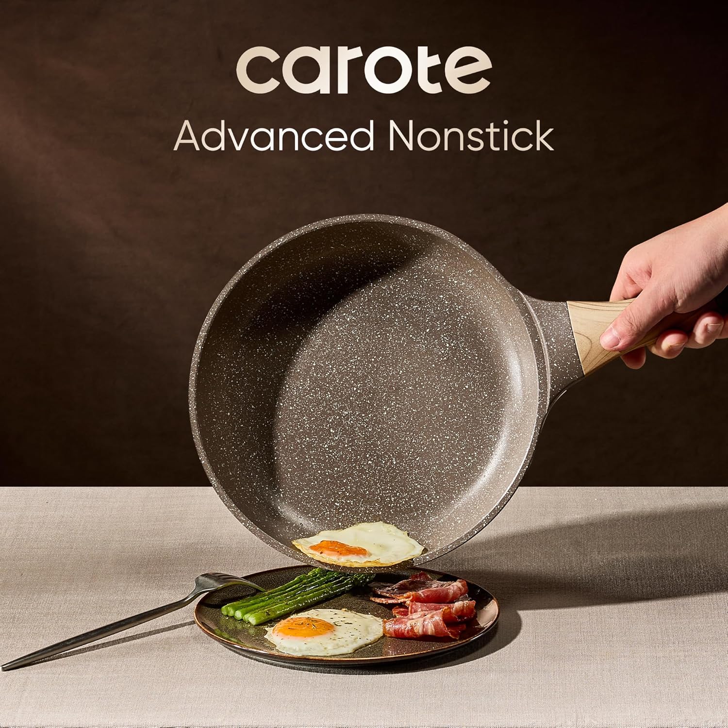 CAROTE 26PCS Pots and Pans Set Non Stick, Cookware Set Pots and Pans I