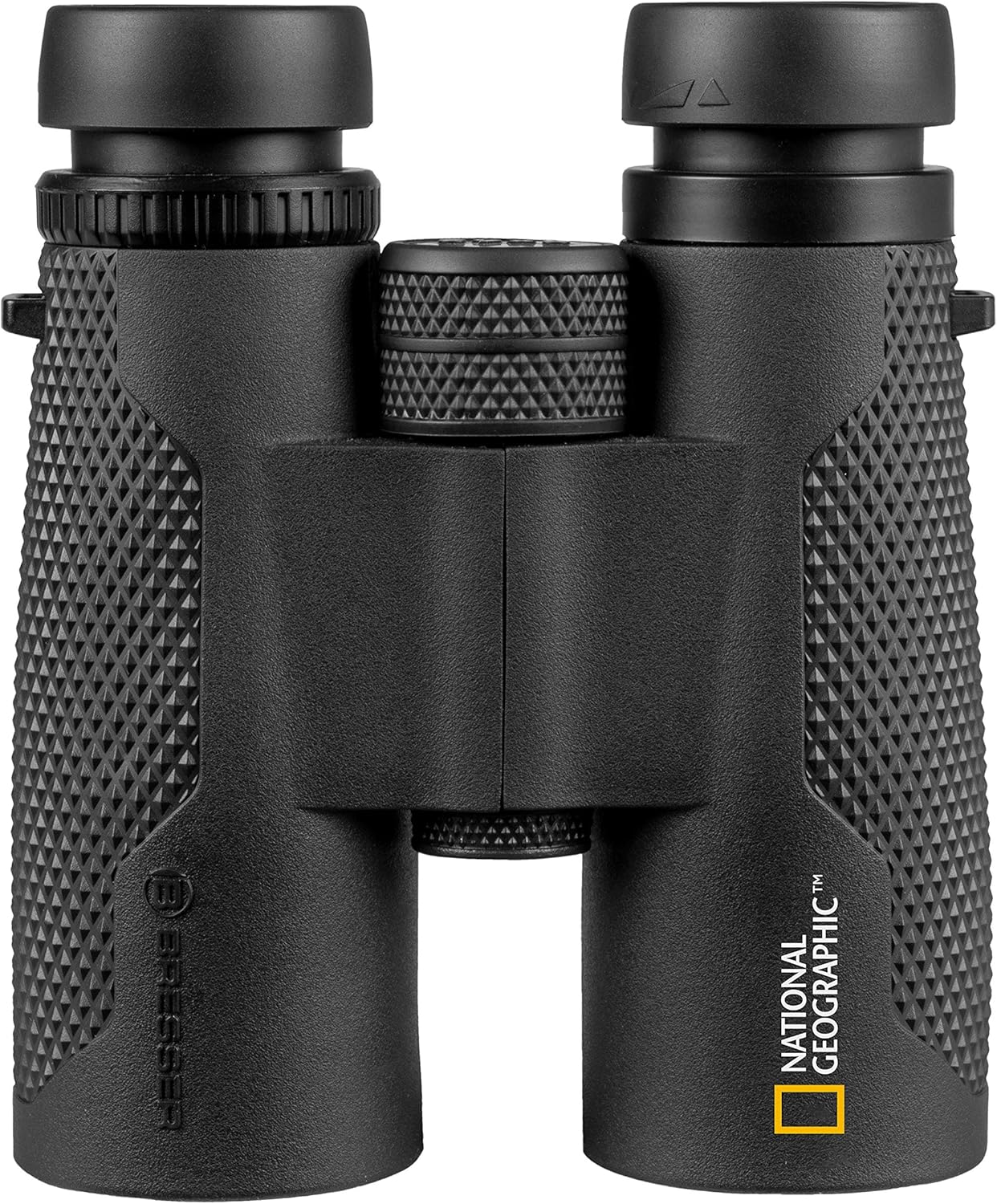 National Geographic 8×42 Binoculars – 8× Magnification, 42 mm Objective, Waterproof Roof‑Prism, Rubber Armoured, Wide Field, Includes Case & Strap