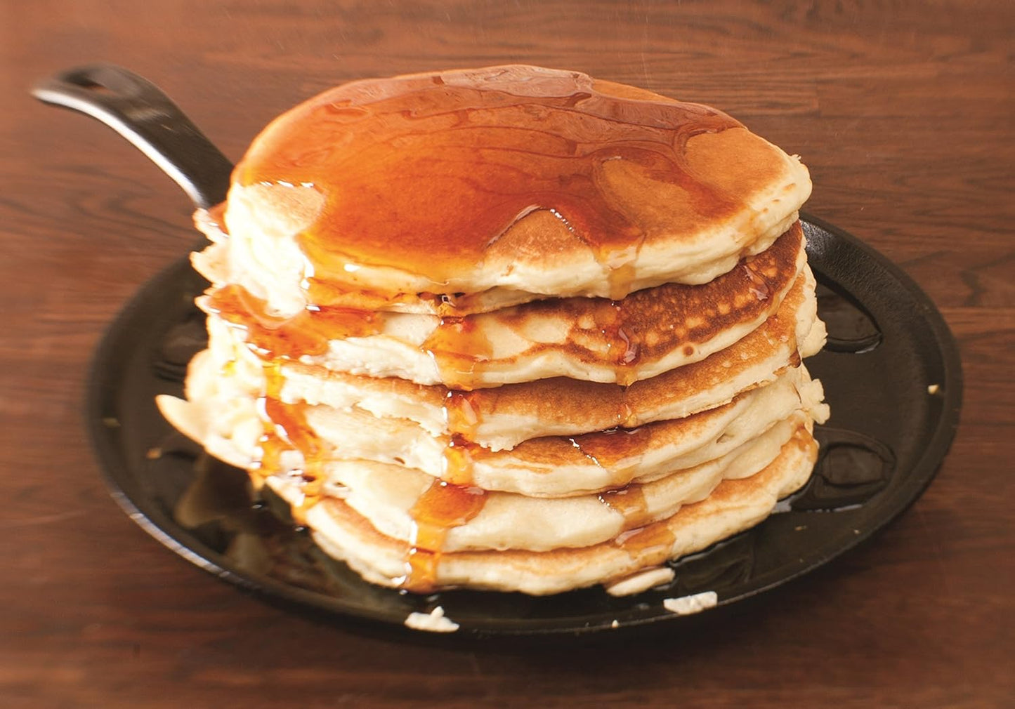 Lodge L9OG3 Cast Iron Round Griddle, Pre-Seasoned, 10.5-inch - Made in USA, Compatible with Stovetop, Oven, Grill & Campfire