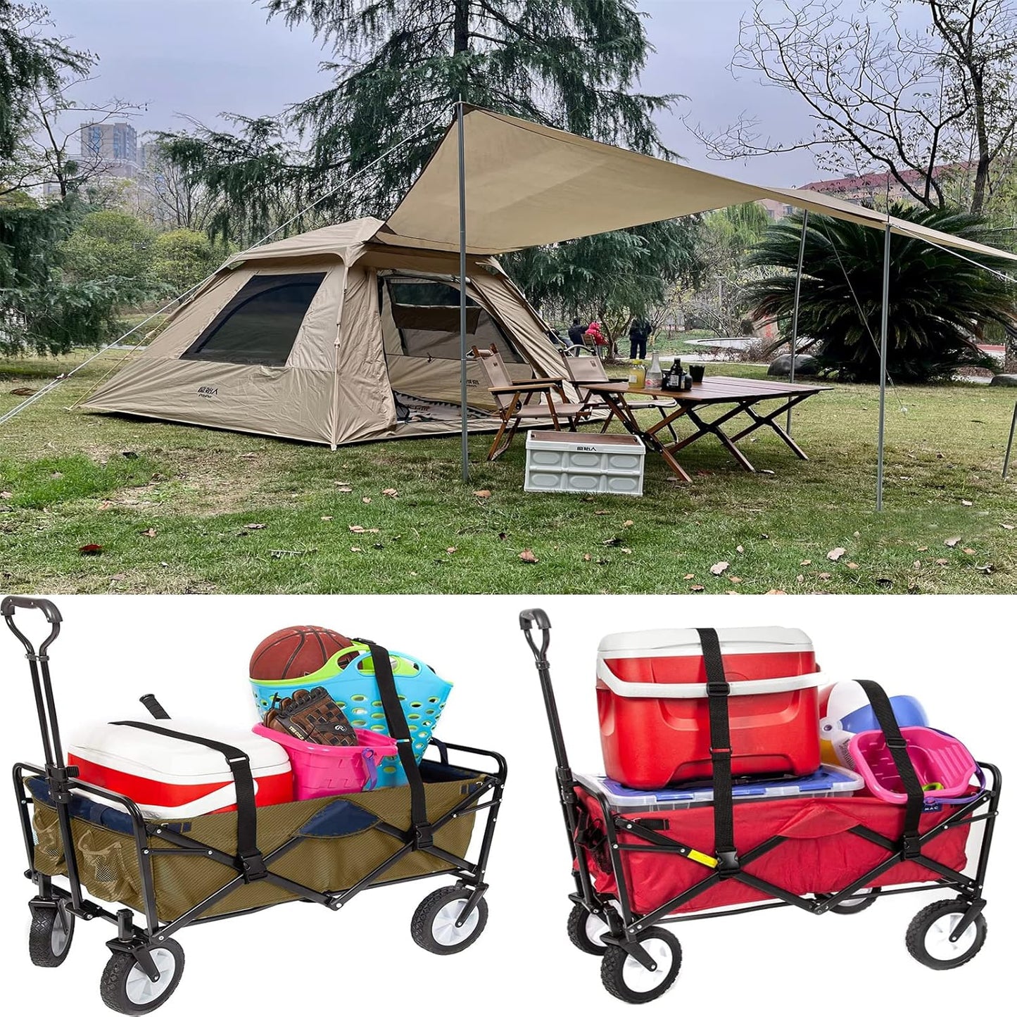 Universal Buckle Straps Compatible with Collapsible Folding Outdoor Utility Wagon,mac Wagon Accessories,Sports Folding Wagon Accessories,Children's Dining Chair seat Belt, Wagon Accessories.