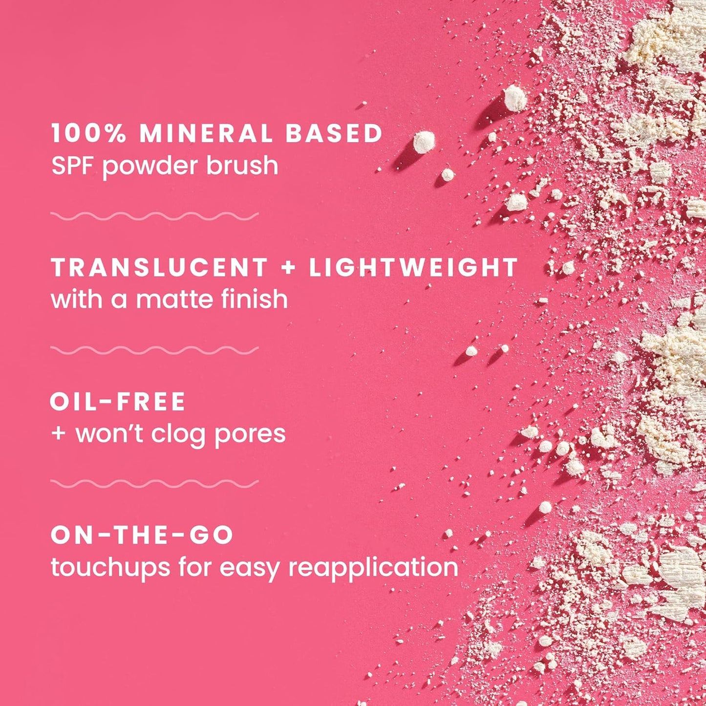 Hawaiian Tropic Mineral Powder Sunscreen Brush SPF 30 | Beach Essentia