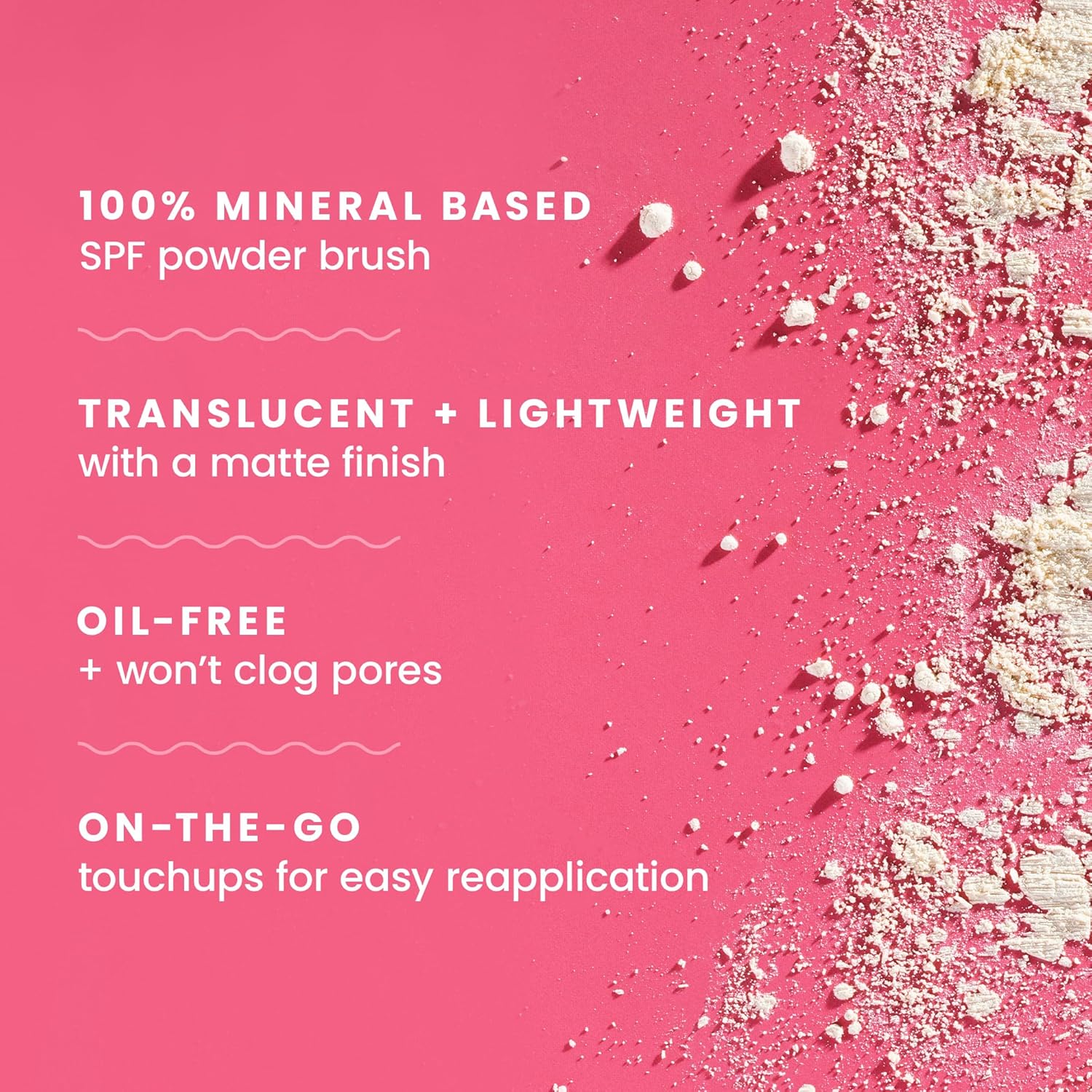 Hawaiian Tropic Mineral Powder Sunscreen Brush SPF 30 | Beach Essentia