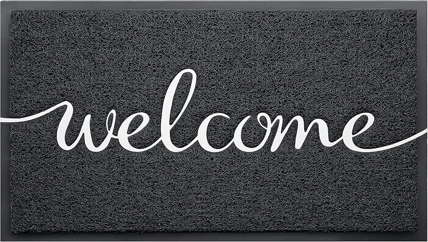 EARTHALL Funny Welcome Mats, Front Door Mat for Outside Entry, Doormat Outdoor/Indoor Entrance, Rugs Entryway Indoor, Outdoor Home Porch Decor 30"x17.5"