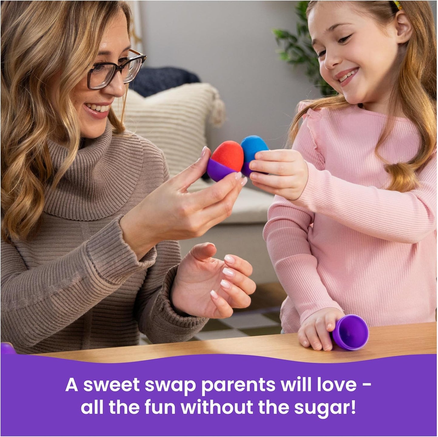 Kinetic Sand, 20-Pack Eggs, Easter Basket Stuffers, Includes 3.3lbs (3 Colors) Moldable Play Sand for Egg Hunts, Sensory Toys, Party Favors & Goodie Bags