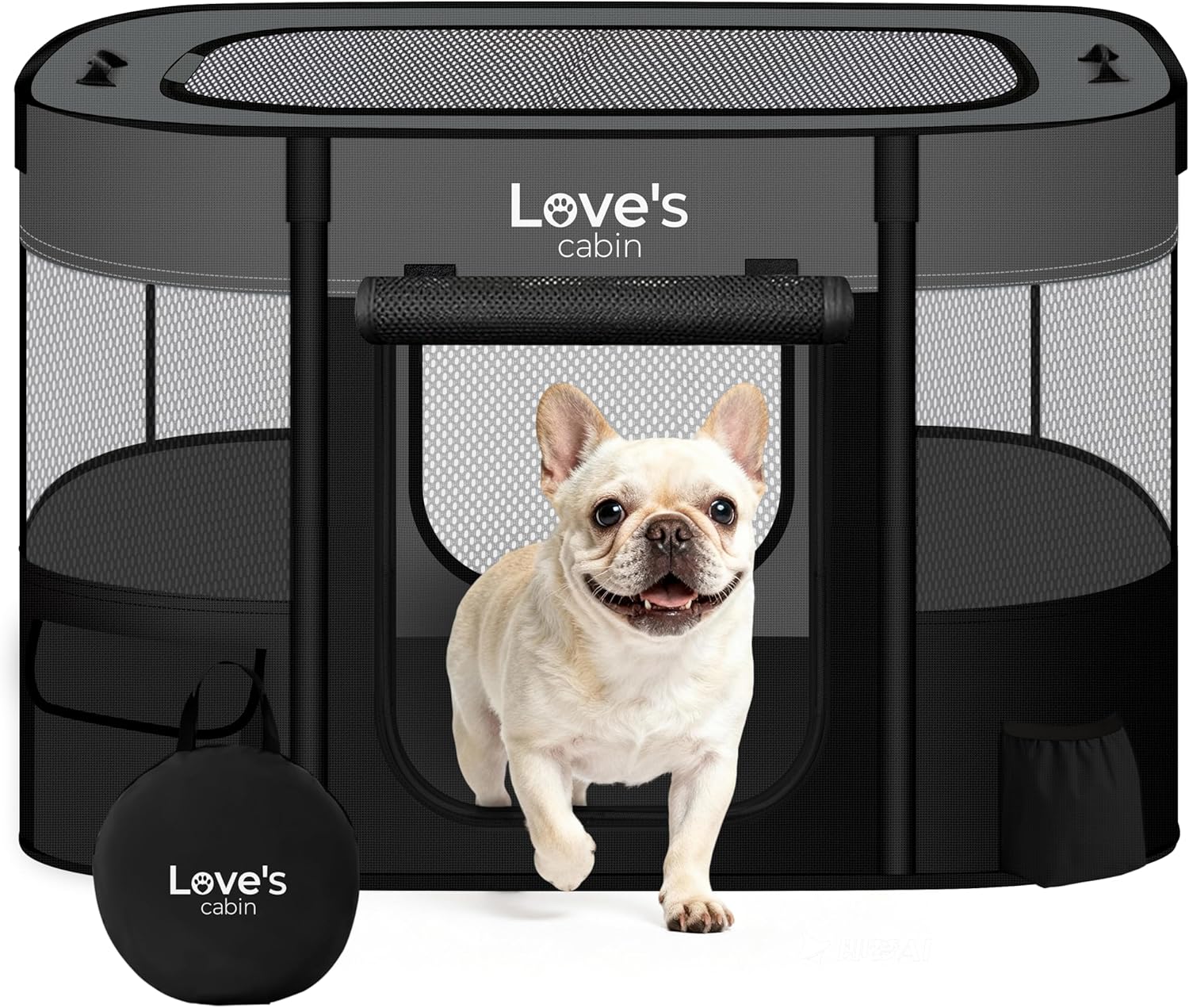 Love's cabin Pet Puppy Dog Playpen, Small Dog Tent Crates Cage Indoor/