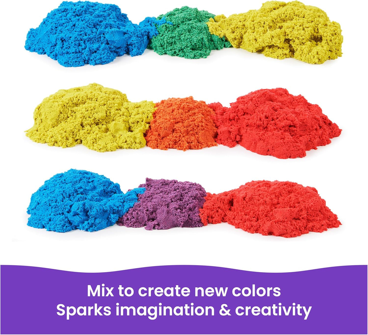 Kinetic Sand, 20-Pack Eggs, Easter Basket Stuffers, Includes 3.3lbs (3 Colors) Moldable Play Sand for Egg Hunts, Sensory Toys, Party Favors & Goodie Bags