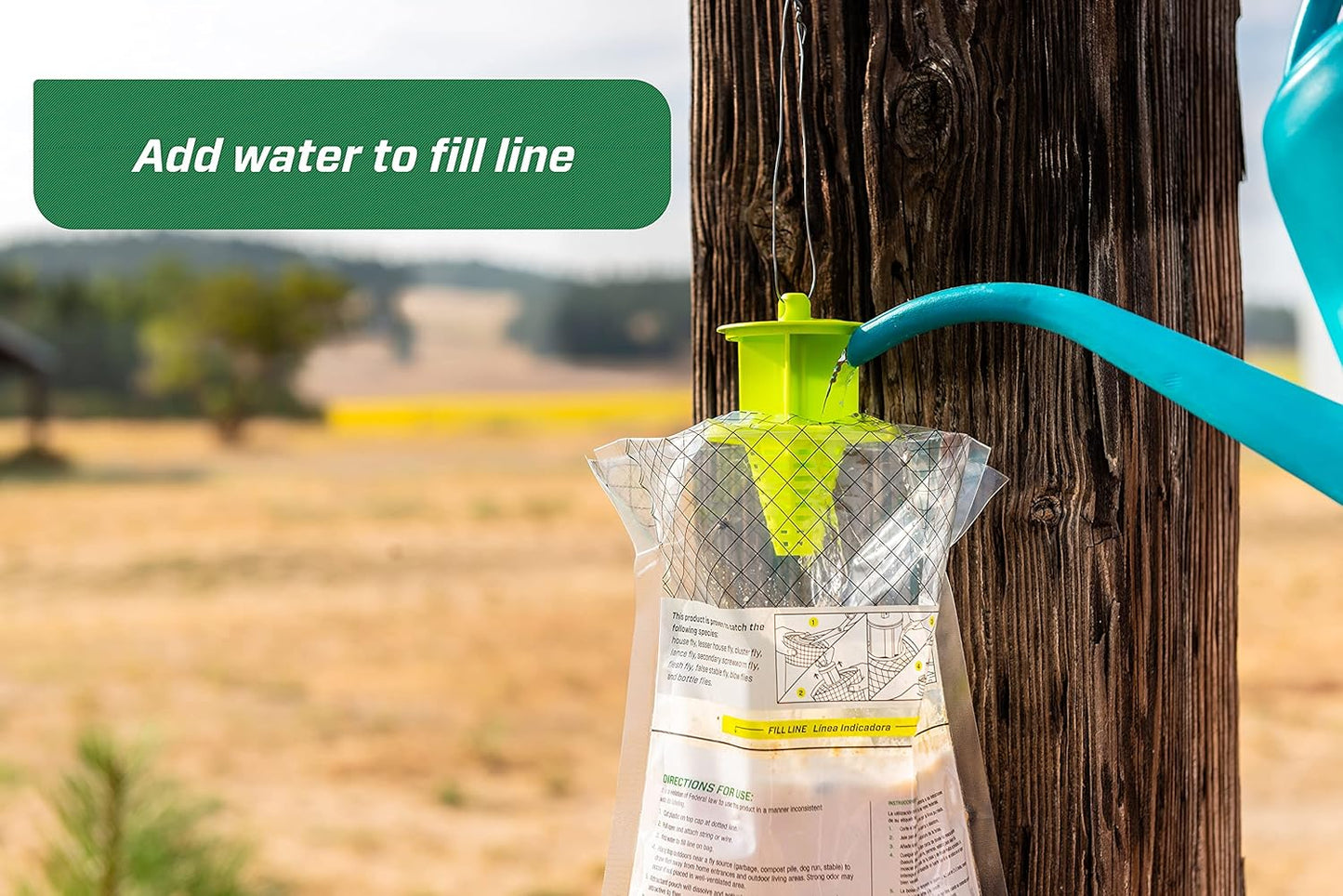 RESCUE! Big Bag Fly Trap – Disposable, Outdoor Use - 2 Traps
