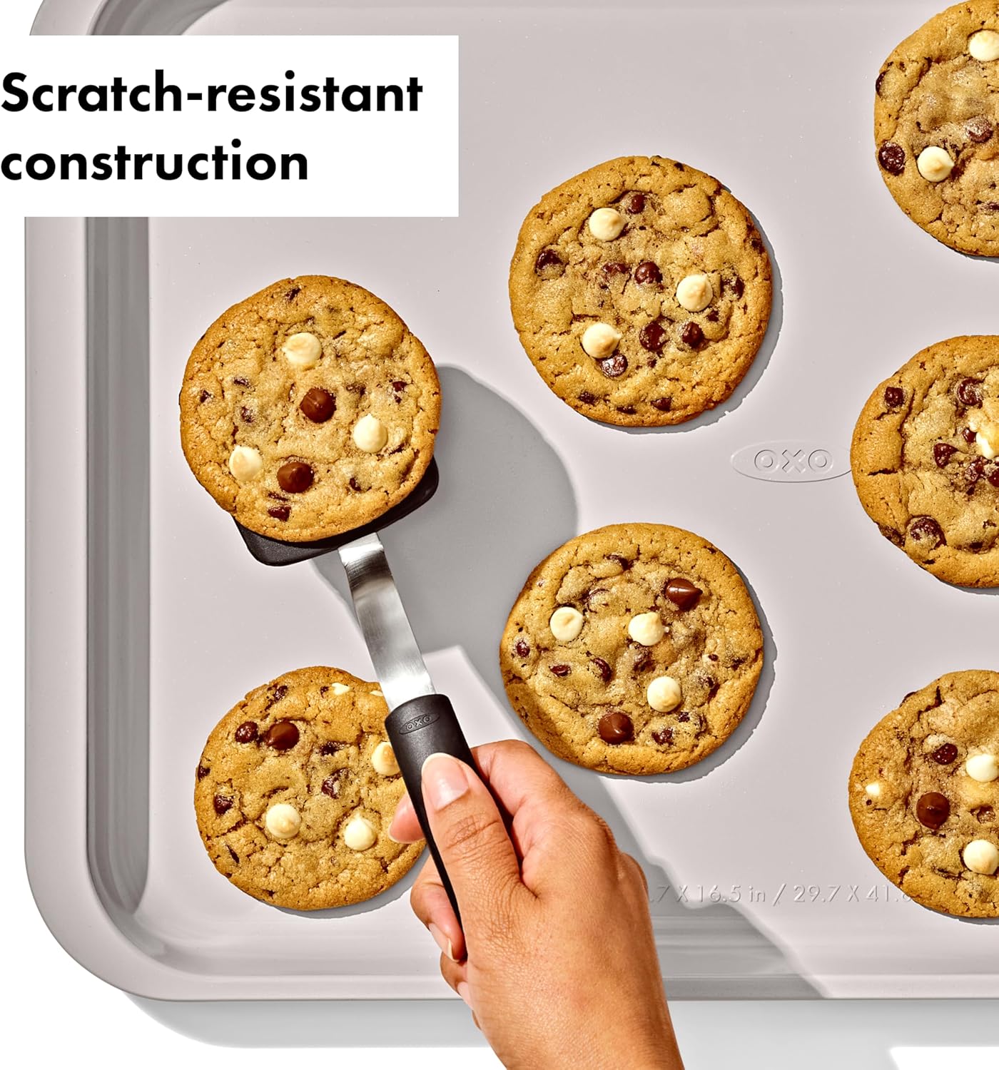 OXO Good Grips Non-Stick Pro Ceramic Coated Metal Bakeware 3-Piece She