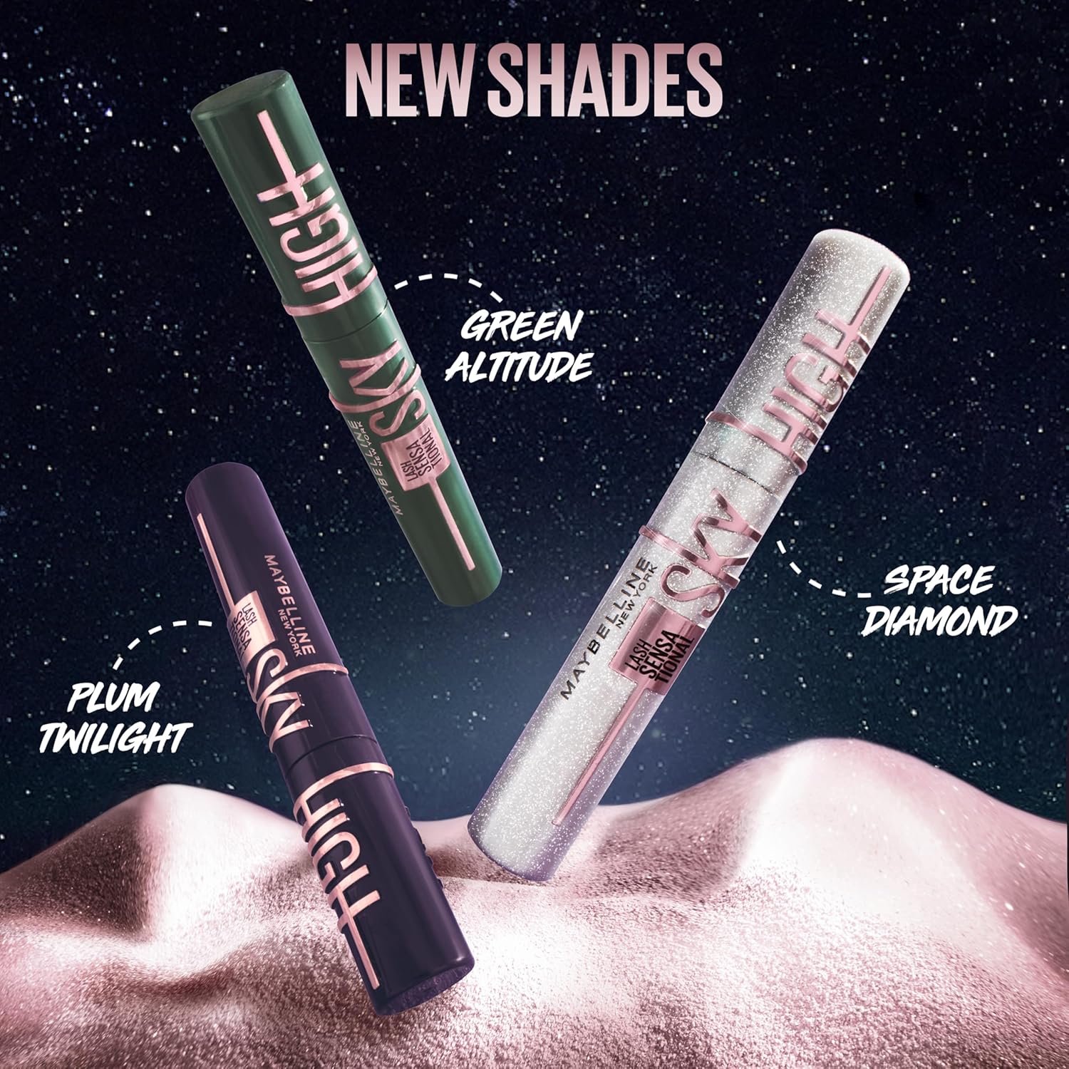 Maybelline Lash Sensational Sky High Washable Mascara Makeup, Volumizi