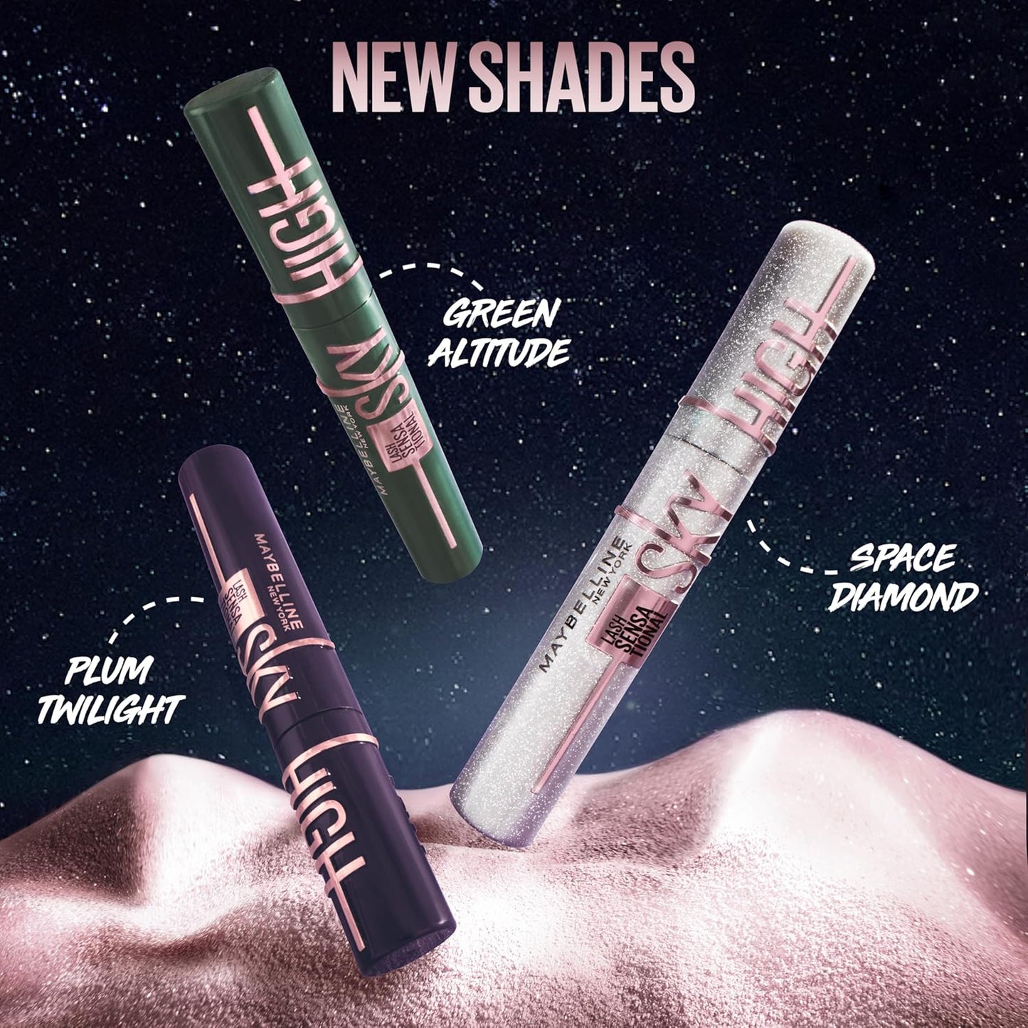 Maybelline Lash Sensational Sky High Washable Mascara Makeup, Volumizi