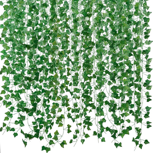 Fake Vines for Room Decor(12 Pack 84 Feet) Aesthetic Artificial Plant 
