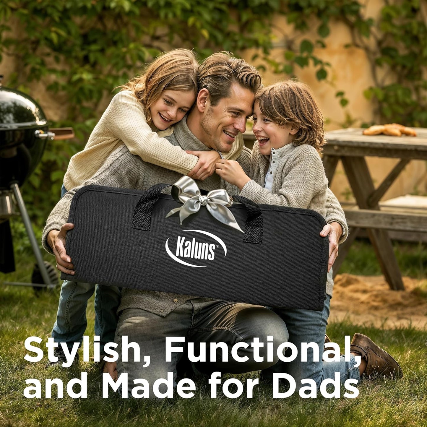 Kaluns Grilling Accessories, Dad Gifts for Fathers Day, Heavy Duty Sta