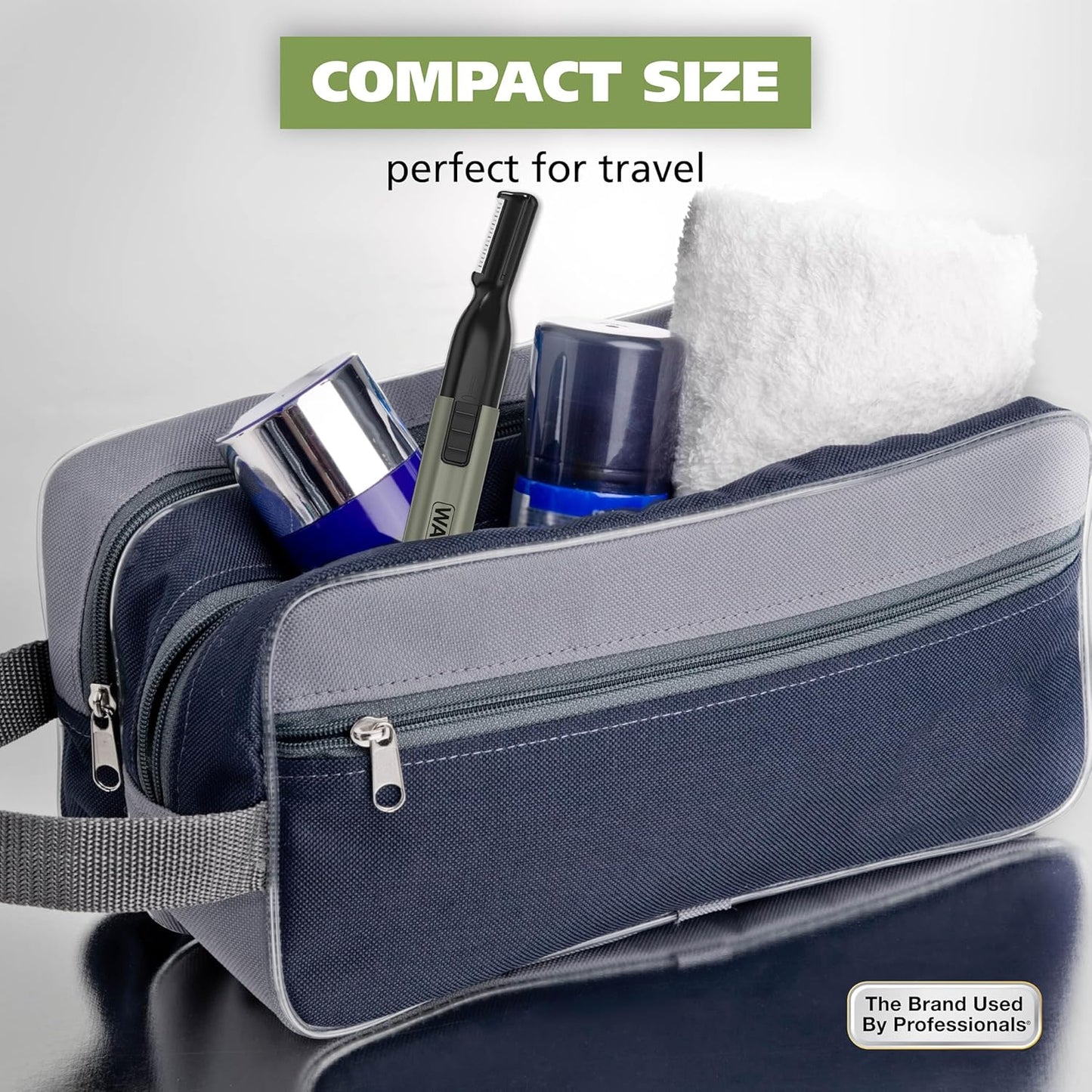 Wahl Micro Groomsman Battery Personal Trimmer for Hygienic Grooming wi