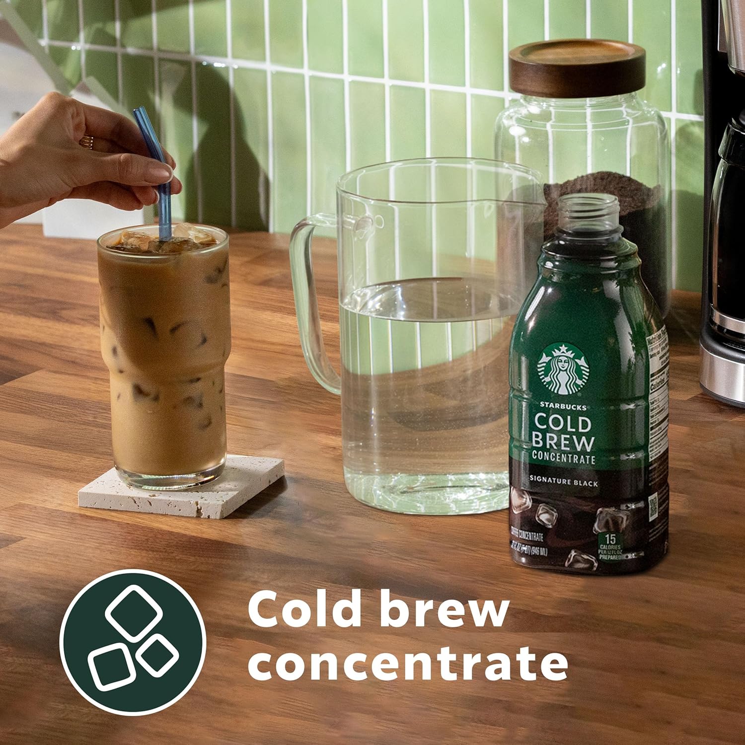 Starbucks Cold Brew Coffee Concentrate, Madagascar Vanilla Flavored Ic