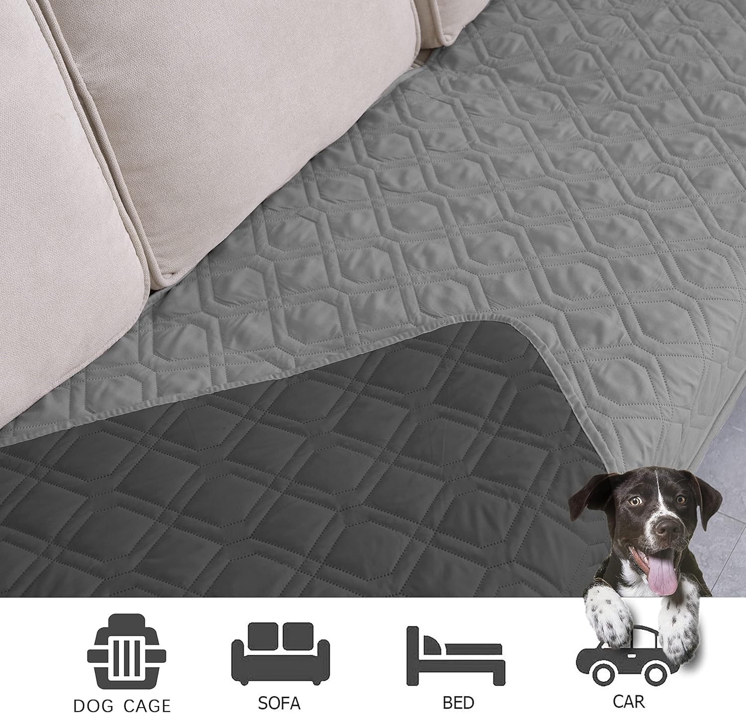 Ameritex Waterproof Dog Bed Cover Pet Blanket for Furniture Bed Couch 