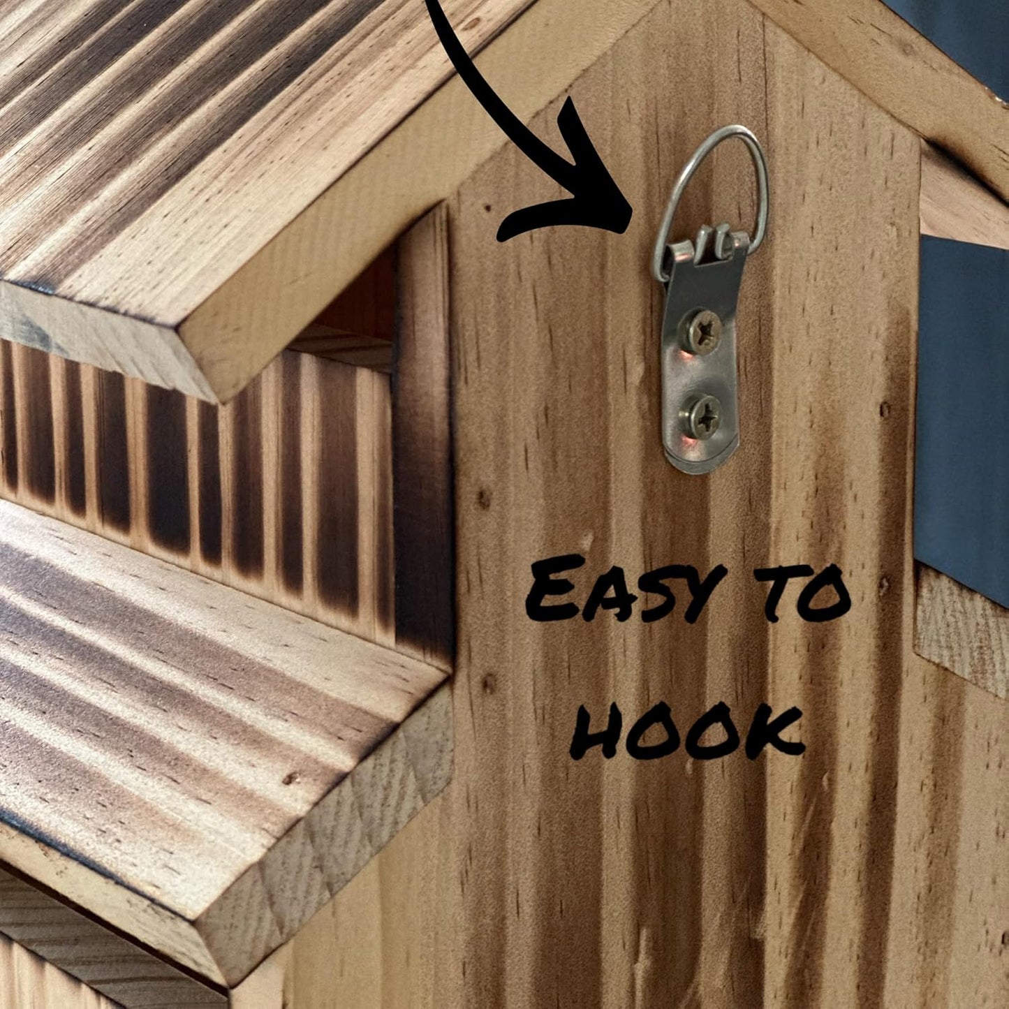 Bird House for Bluebird, Finch, Wren, Chickadee, Tree Swallow, Wild Bi