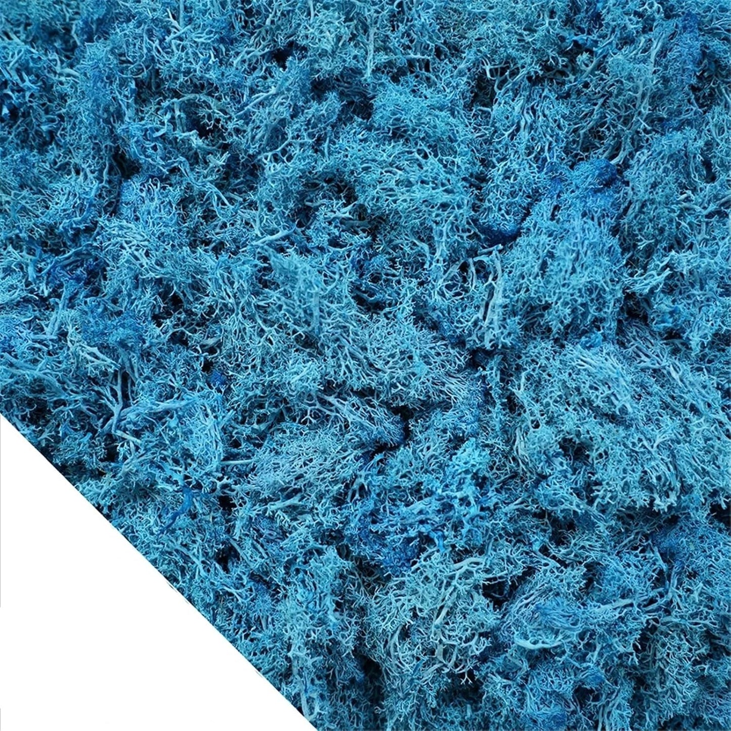 Artificial Plants Life Moss DIY Crafts Grass Garden Wedding Home Room Decor Mini Landscape Fake Grass(Blue,500g)