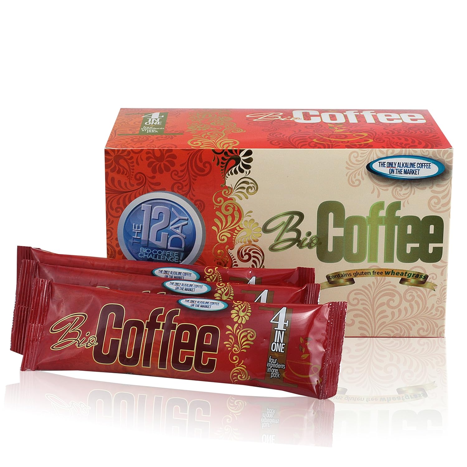Bio Coffee- NEW! - First Organic Instant Non-dairy Alkaline Coffee (12