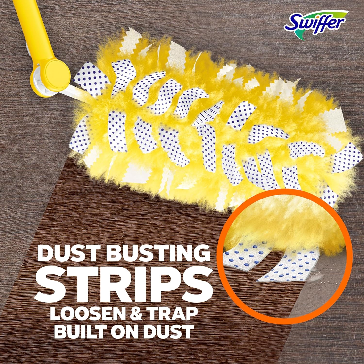 Swiffer Duster Kit with 3 ft Extendable Handle, Heavy Duty Dusting Sta