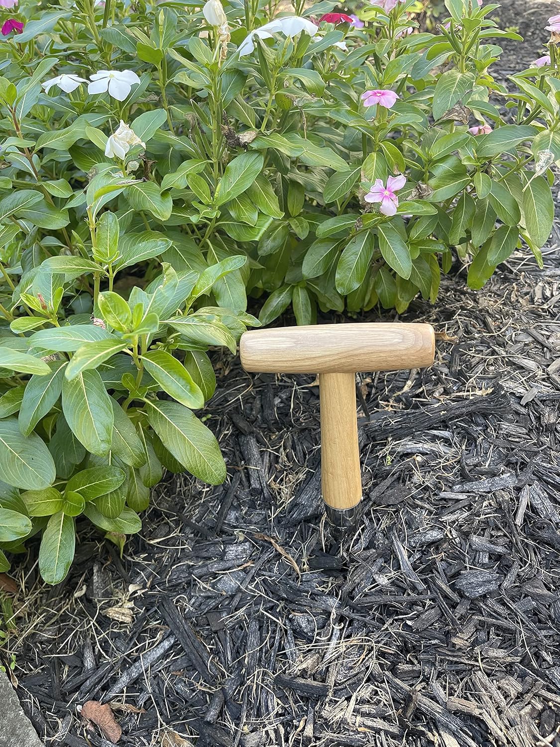Garden Guru Steel Dibber Planter Tool for Planting Seeds & Bulbs - Hig