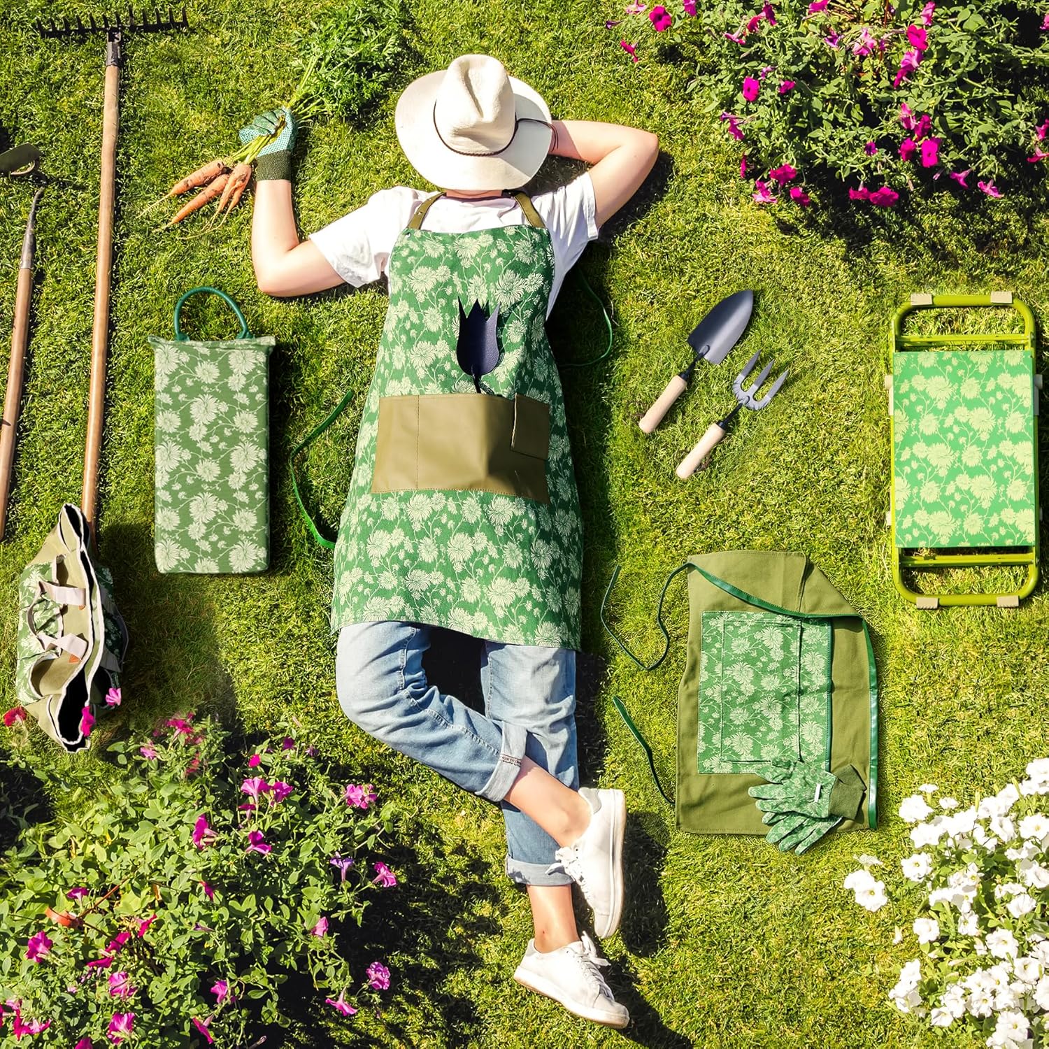 Colwelt Gardening Foam Kneeling Pad Set 3pcs, Gardening Gifts for Wome