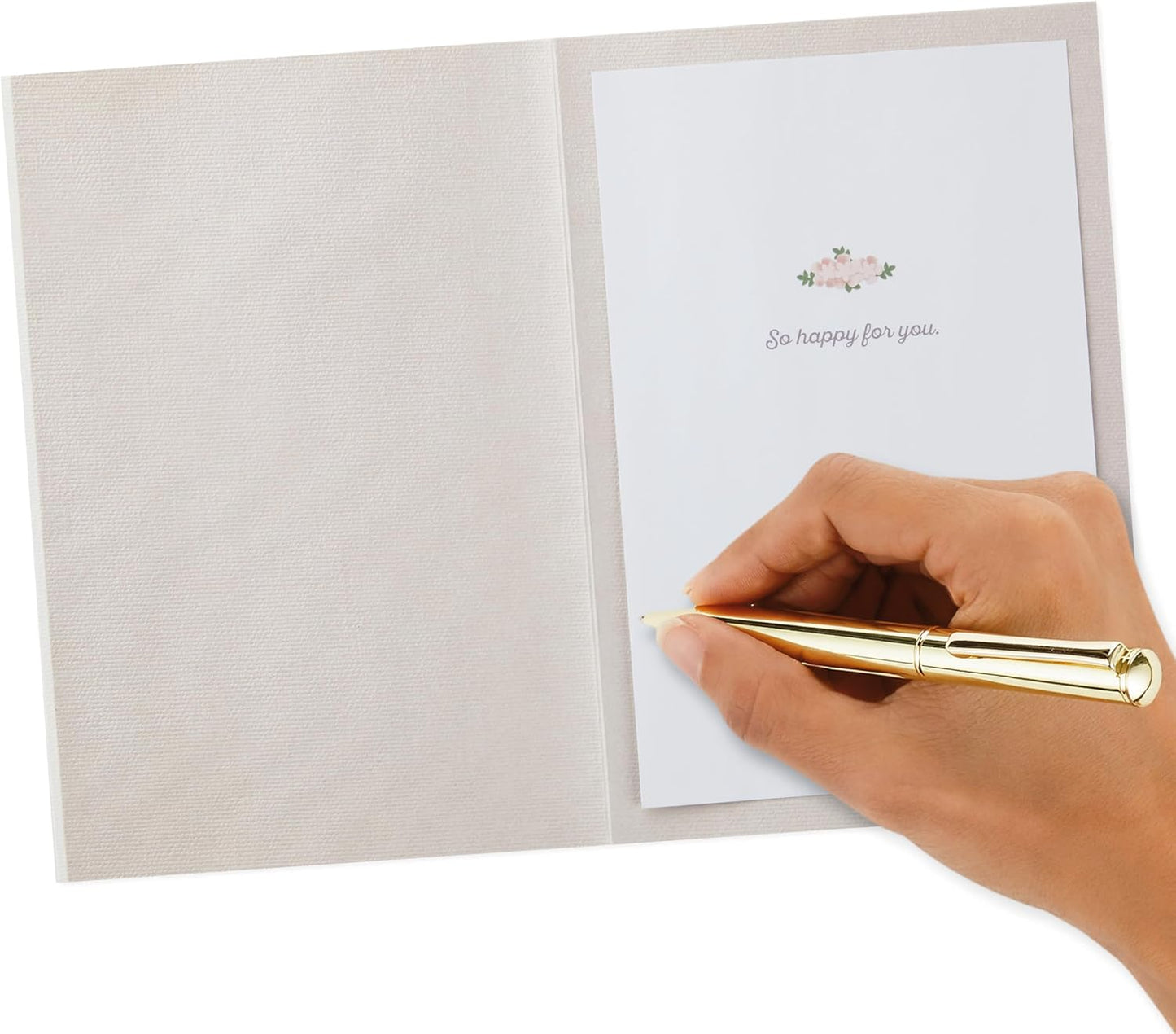 Hallmark Signature Wedding, Bridal Shower, or Engagement Card (Here Comes the Bride)