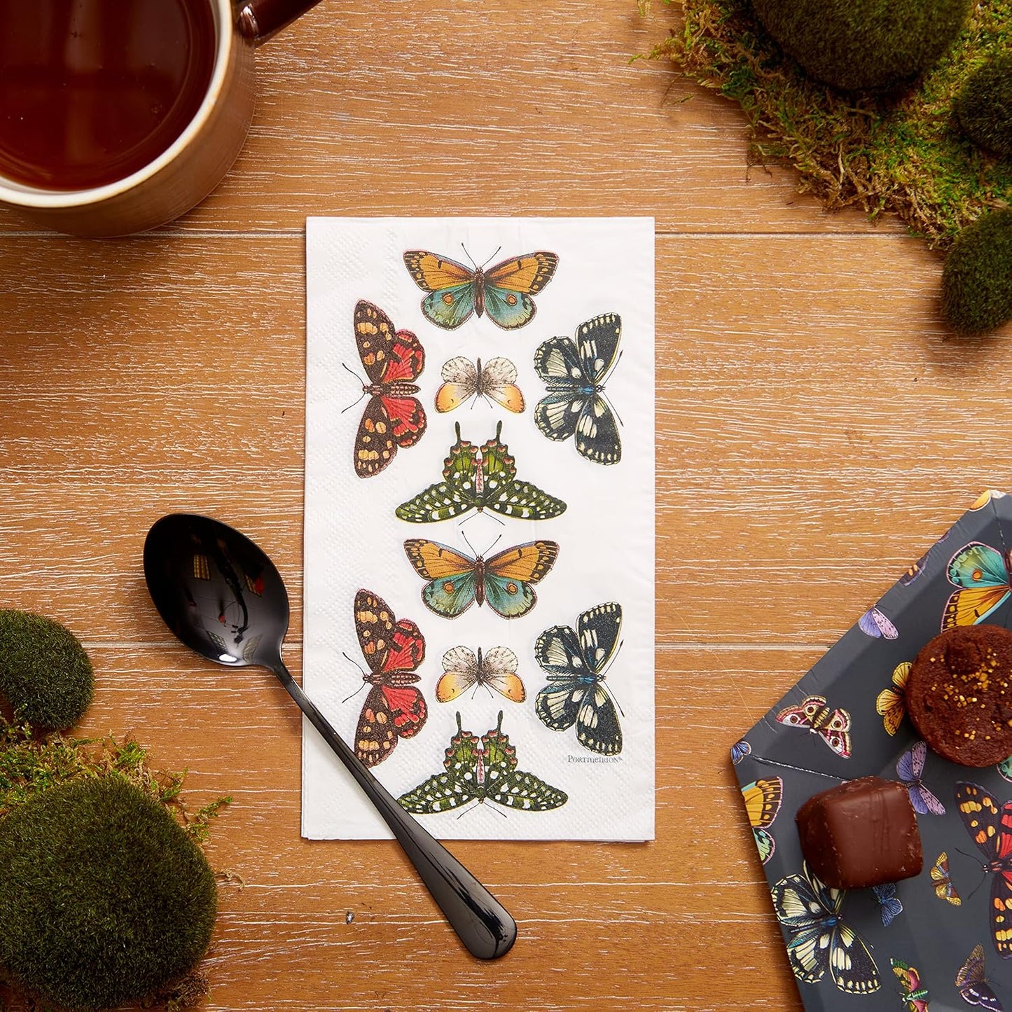 C.R. Gibson Portmeirion Botanical Garden Disposable Paper Guest Towels